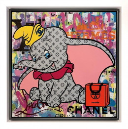 Luxury Dumbo Vibes - Original - Framed