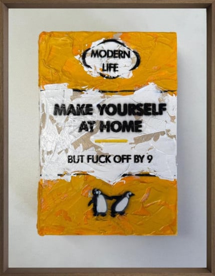 Make Yourself At Home - Mini 3D Storybook - Original - Framed Make Yourself At Home - Mini 3D Storybook - Original - Framed