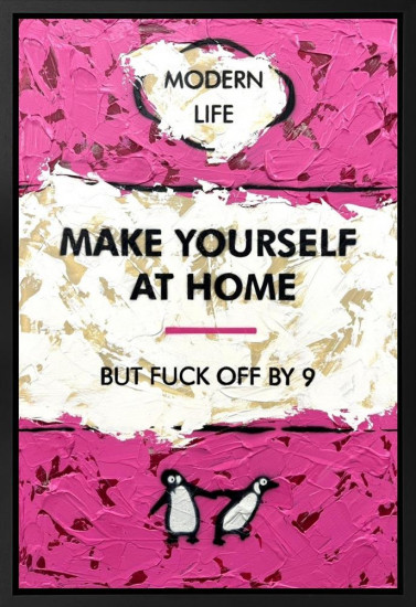 Make Yourself At Home - Original - Framed Make Yourself At Home - Original - Framed