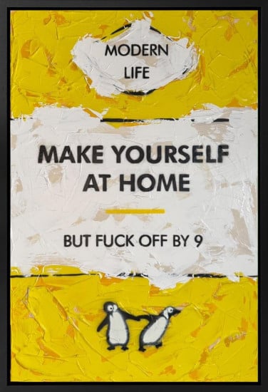 Make Yourself At Home - Original - Framed Make Yourself At Home - Original - Framed