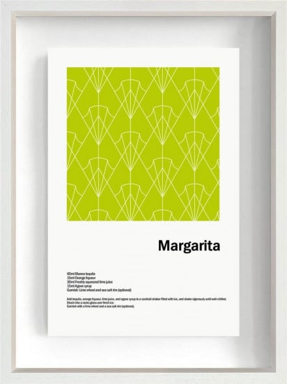Margarita - Limited Edition - White Framed Margarita - Limited Edition - White Framed