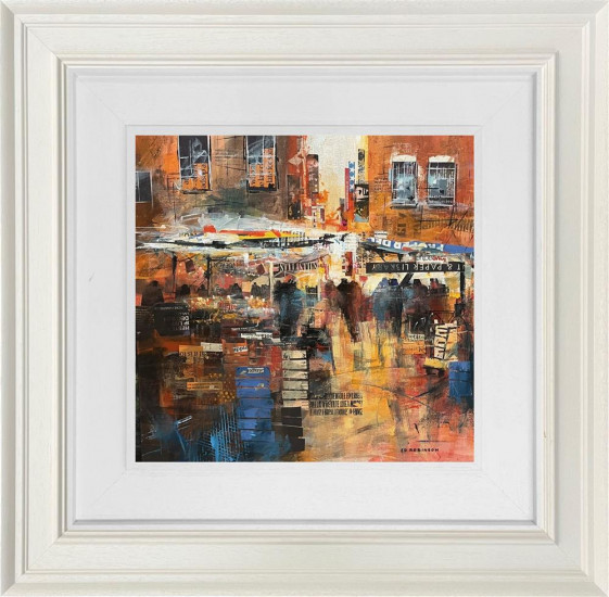 Market Day - Original - Framed Market Day - Original - Framed