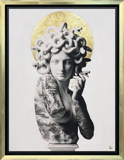 Medusa - Original - Framed Medusa - Original - Framed