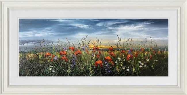 Memory Remains In The Light - Original - Framed Memory Remains In The Light - Original - Framed