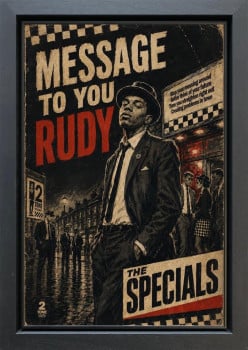 Message To You Rudy - Original - Framed Message To You Rudy - Original - Framed