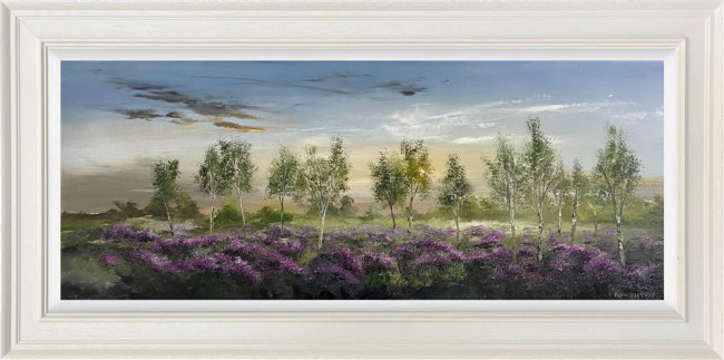 Midlight Meadow - Original - Framed Midlight Meadow - Original - Framed