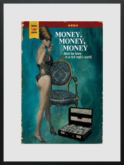 Money, Money, Money - Limited Edition - Black Framed