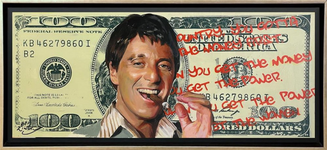 Money, Power And Women - Original - Framed