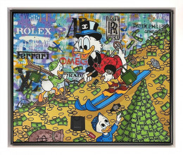 Money Fun - Original - Framed