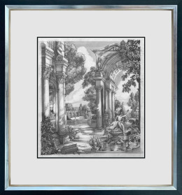 Mortal Toile Arch I - Black Framed