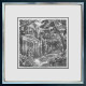 Mortal Toile Temple - Black Framed