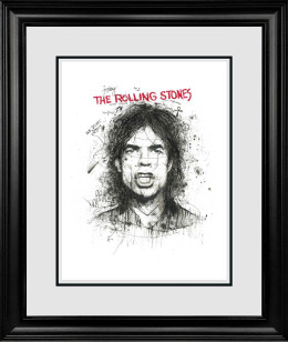 Moves Like Jagger - Original - Black Framed