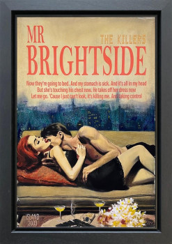 Mr Brightside - Original - Black Framed