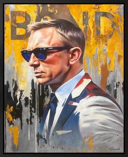 Mr. Bond - Original - Framed Mr. Bond - Original - Framed