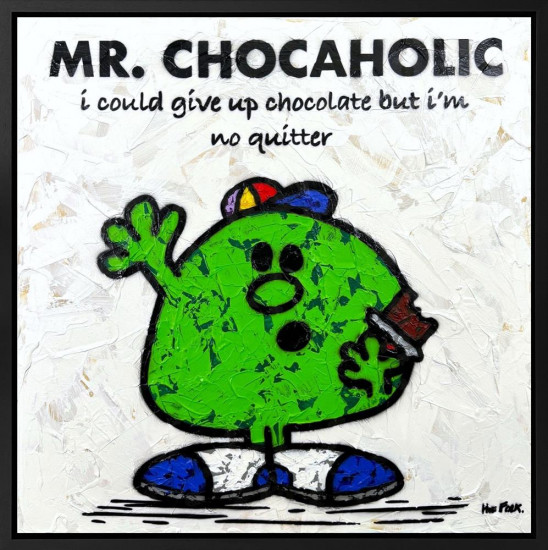 Mr. Chocaholic - The Untold Stories - Original - Framed Mr. Chocaholic - The Untold Stories - Original - Framed