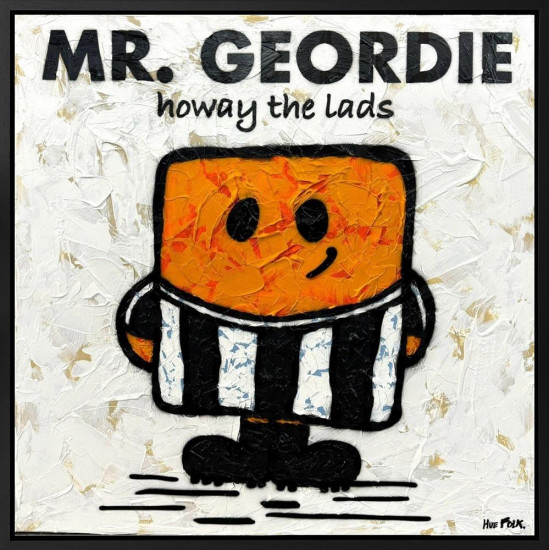 Mr. Geordie - The Untold Stories - Original - Black Framed Mr. Geordie - The Untold Stories - Original - Black Framed