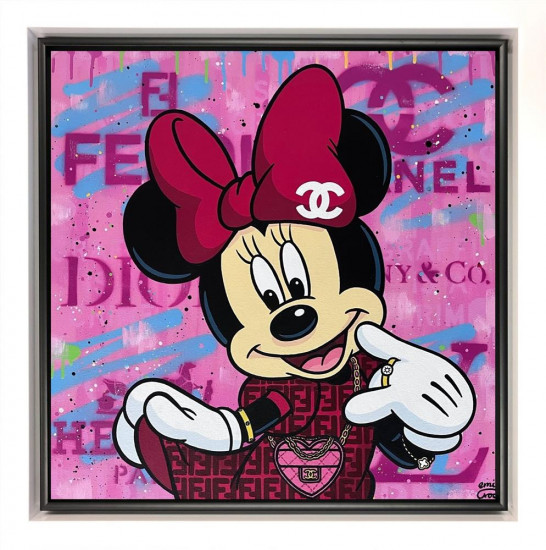 Mrs Minnie - Original - Framed