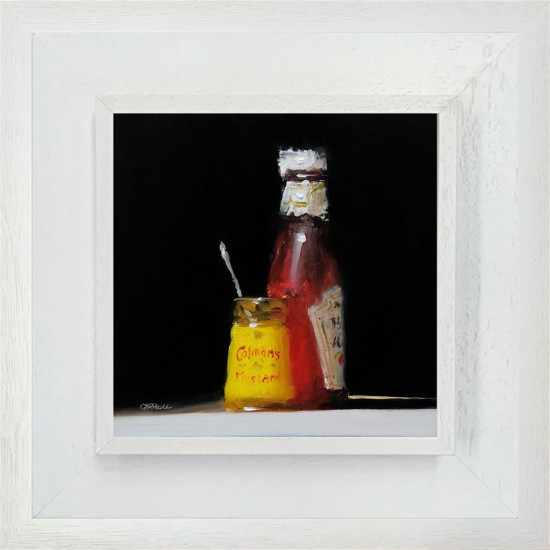 Mustard And Ketchup - Original - Framed Mustard And Ketchup - Original - Framed