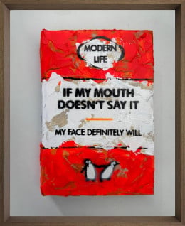 My Face - Mini 3D Storybook - Original - Framed My Face - Mini 3D Storybook - Original - Framed