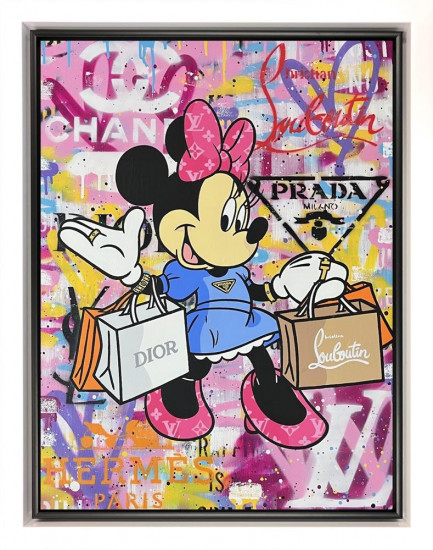 My Minnie - Original - Framed My Minnie - Original - Framed