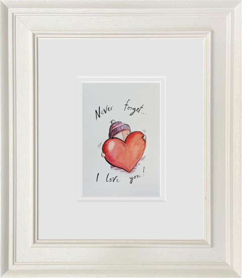 Never Forget - Sketch - Original - Framed