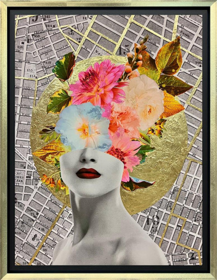 New York Untangled - Original - Framed New York Untangled - Original - Framed