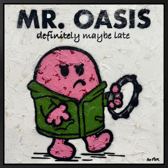 Oasis - The Untold Stories - Original - Black Framed Oasis - The Untold Stories - Original - Black Framed