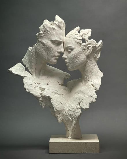 Oberon And Titania - Sculpture - Framed