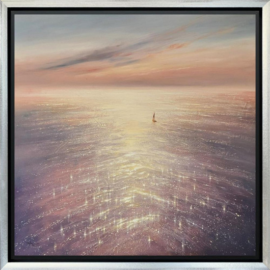 Oceans Ahead - Original - Framed Oceans Ahead - Original - Framed