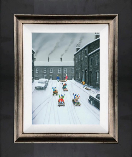 Off We Go - Canvas - Black Framed