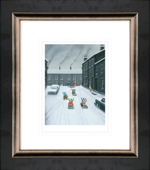 Off We Go - Paper - Black Framed