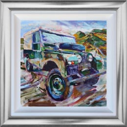 On The Right Track - Original - Framed On The Right Track - Original - Framed