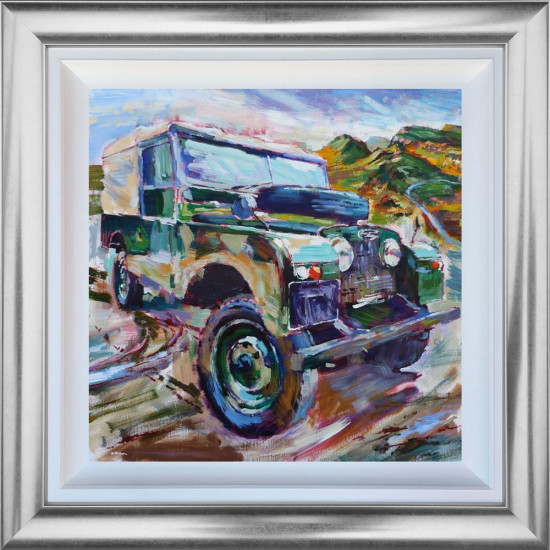 On The Right Track - Original - Framed On The Right Track - Original - Framed