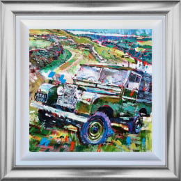 On Track - Original - Framed On Track - Original - Framed