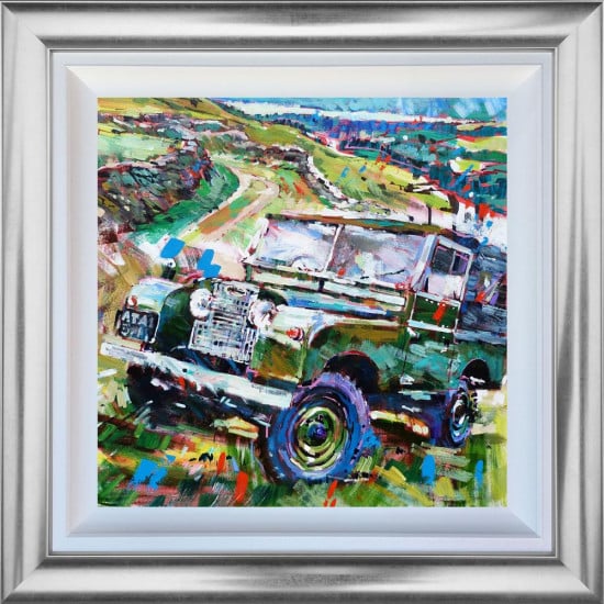 On Track - Original - Framed On Track - Original - Framed