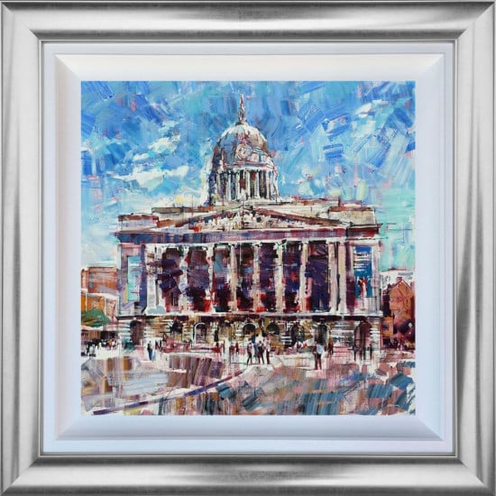 Our Nottingham Meeting Point - Original - Framed Our Nottingham Meeting Point - Original - Framed