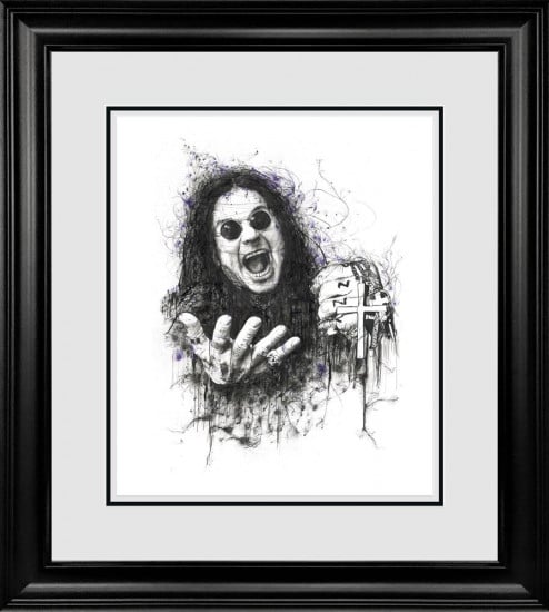 Ozzy - Original - Black Framed