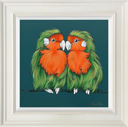 Paired In Love - Original - Framed Paired In Love - Original - Framed