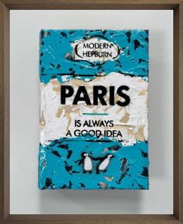 Paris - Mini Storybook - Original - Framed