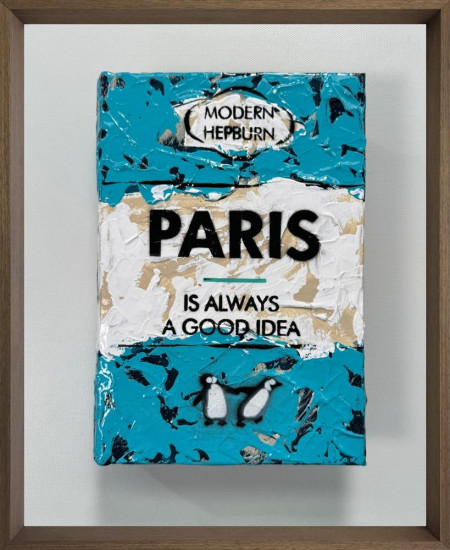 Paris - Mini 3D Storybook - Original - Framed Paris - Mini 3D Storybook - Original - Framed