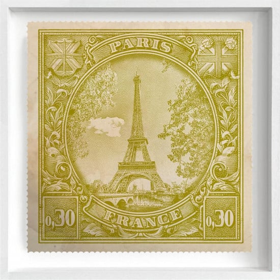 Paris - Limited Edition - White Framed Paris - Limited Edition - White Framed