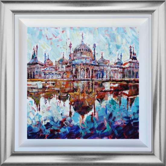 Pavillion Reflections - Original - Framed