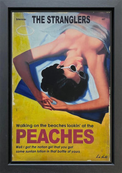 Peaches - Original - Framed