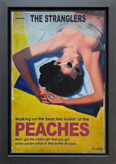 Peaches - Original - Framed