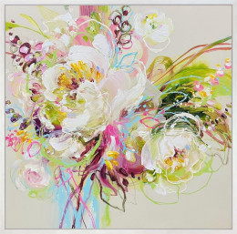 Petal Poetry - Original - Framed