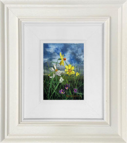 Petals Like Stars - Original - Framed