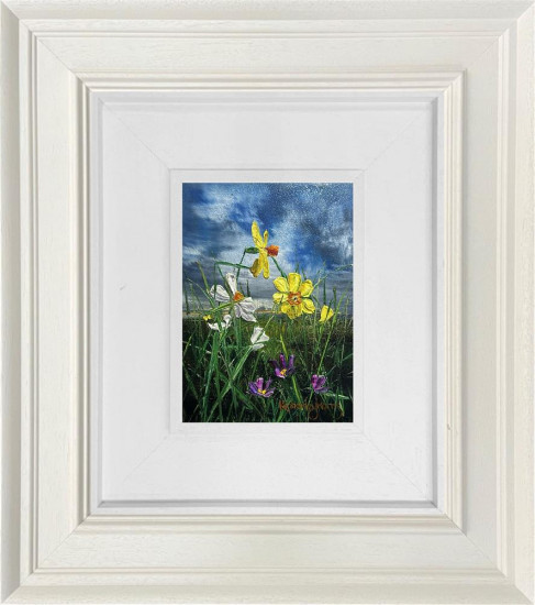 Petals Like Stars - Original - Framed Petals Like Stars - Original - Framed