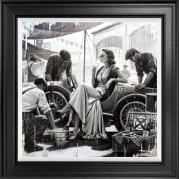 Pit Stop - Limited Edition - Framed Pit Stop - Limited Edition - Framed