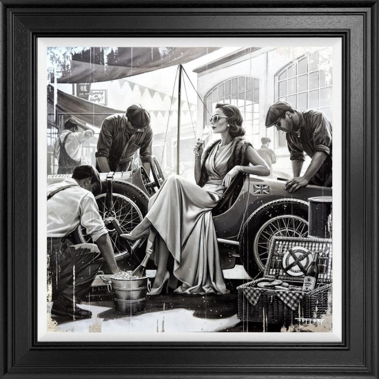 Pit Stop - Limited Edition - Framed Pit Stop - Limited Edition - Framed