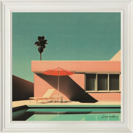 Poolside - Framed